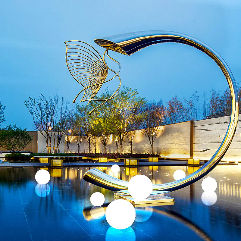 Radiant LED Garden Sphere Lights